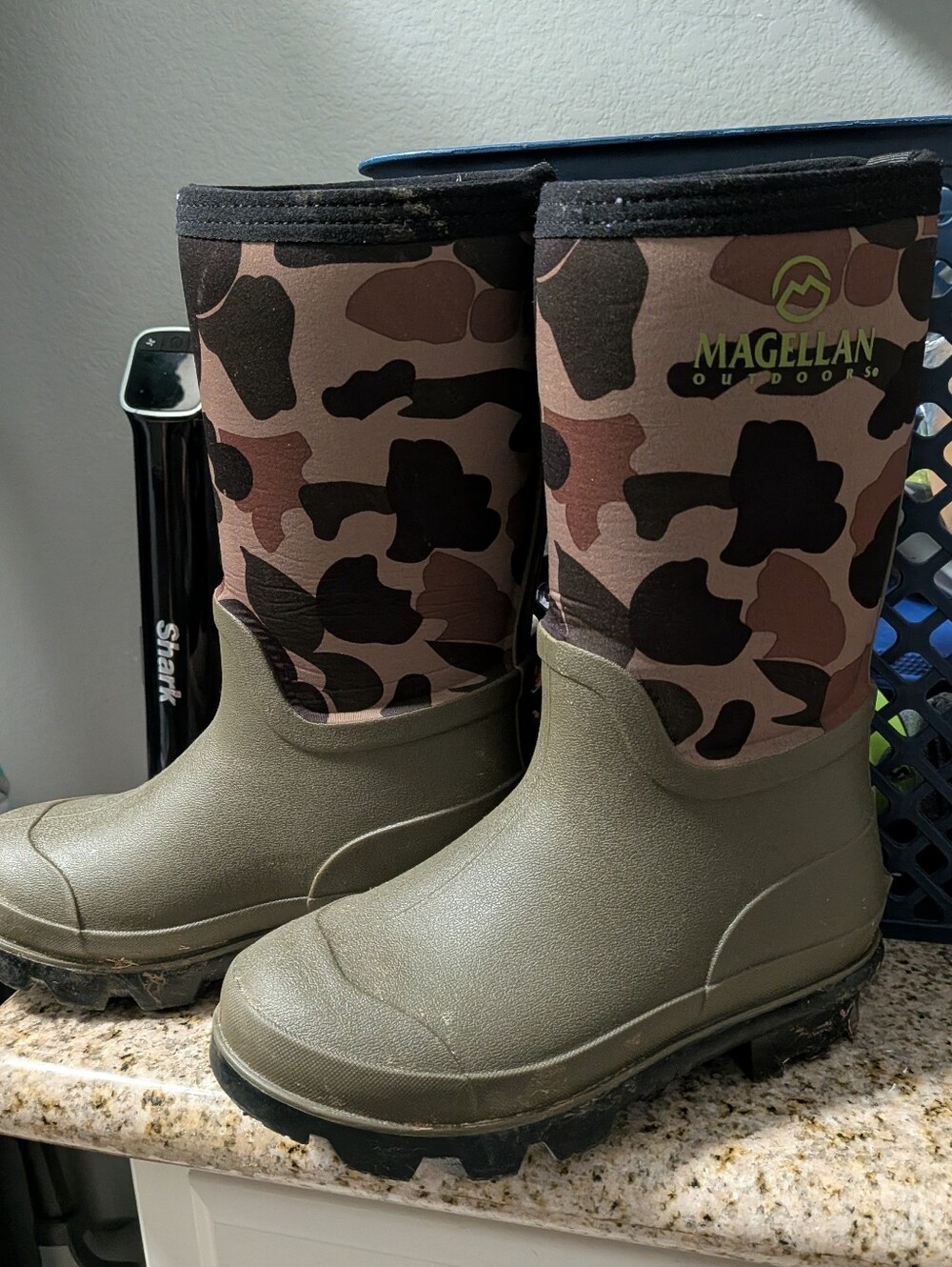 Youth Size 3 Camo Boots